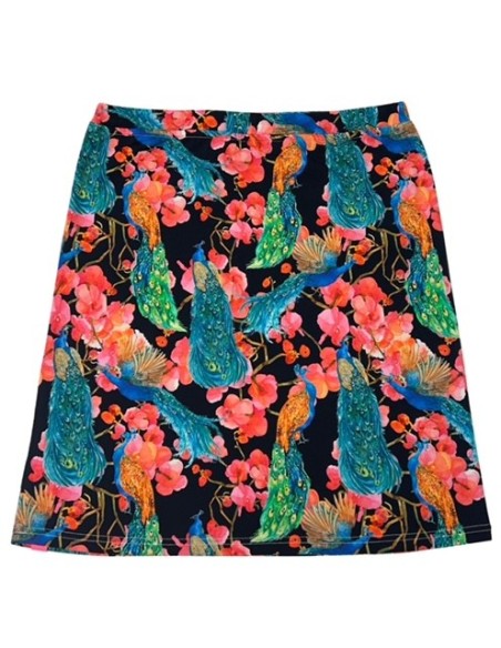 Dames rok Peacock Black Forest