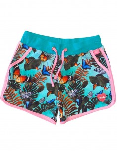 Short Butterfly Aqua
