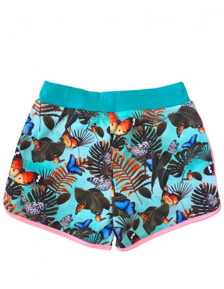 Short Butterfly Aqua