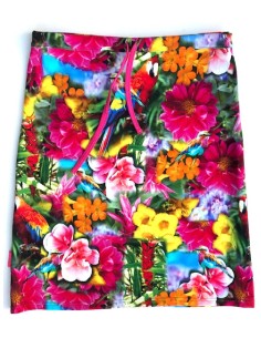 Dames rok Bright Flowers