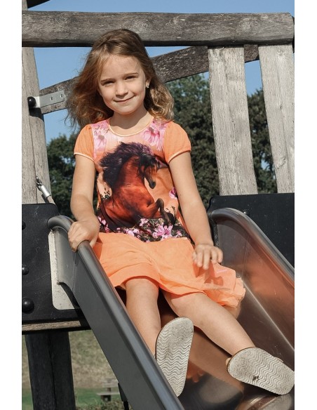 Tulejurk paardenprint